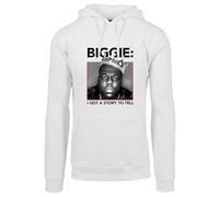 Mister Tee Herren Biggie Crown Hoody White, XL