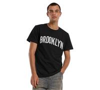 Mister Tee T-Shirt Brooklyn Herren Schwarz Größe S
