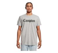 Mister Tee Herren Compton Tee S Heather Grey