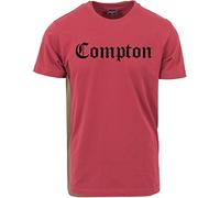 Mister Tee Herren Compton Tee XS Ruby