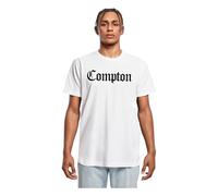 Mister Tee Herren Compton Tee XS White