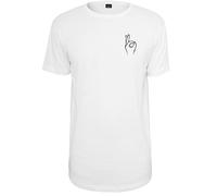 Mister Tee Herren Easy Sign Tee XL White