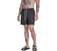 Mister Tee FuckYou Swimshorts Männer in Gr. M in Schwarz