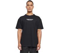 Mister Tee Herren Fingerprint Oversize Tee S Black