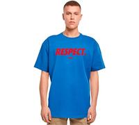 Mister Tee Herren Football's Coming Home Respect Oversize Tee Cobalt Blue, M