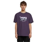Mister Tee Herren FU Heavy Oversize Tee purplenight, L