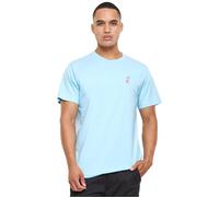 Mister Tee Herren Good Vibes Drink Tee EMB L heavenblue