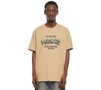 Mister Tee Herren Home Heavy Oversize Tee unionbeige, M