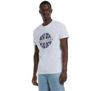 Mister Tee Herren Mt2769 Hustle Hard T-Shirt, Weiß, XS EU