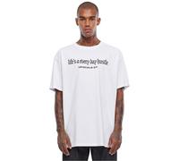 Mister Tee Herren Hustle Oversize Tee White, L