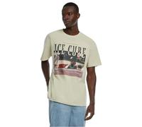 Mister Tee Herren Mt2728 Ice Cube It's A Good Day Oversize T-Shirt, Sand, S EU