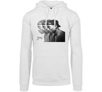 Mister Tee 2Pac Faces Hoody Weiß M