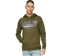 Mister Tee Herren Kapuzenpullover Can't Hang with Us Hoody Olive XL
