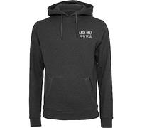 Mister Tee Herren Kapuzenpullover Cash Only Hoody Charcoal XS