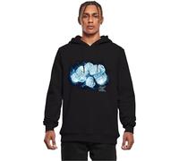 Mister Tee Herren Kapuzenpullover Ice Rings MT2882 Schwarz XS