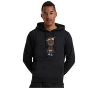 Mister Tee Herren Kapuzenpullover La Sketch MT2589-00007-0051 Baumwolle mit Aufdruck Schwarz S