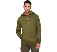 Mister Tee Herren Kapuzenpullover Lost Youth Rose Hoody Olive S