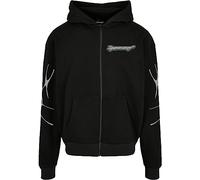Sweatjacke UPSCALE BY MISTER TEE "Upscale by Mister Tee Herren Speed Logo Zip Jacket" Gr. XL, schwarz (black) Herren Sweatjacken (88106945-XL) black