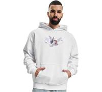 Mister Tee Upscale Vive La Liberte Oversize Hoody in Gr. L in Weiß