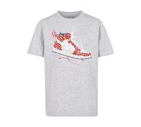 Mister Tee Herren Kids Tagged Sneaker Tee Heather Grey, 158/164
