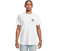 T-Shirt MISTERTEE "MisterTee Herren LA City Print Tee", Herren, Gr. 3XL, weiß, 100% Baumwolle, bedruckt, normal, Rundhals, Shirts T-Shirt (69610342-XXXL) weiß