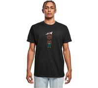 Mister Tee Herren LA Sketch Tee Black, S