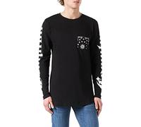 Mister Tee Compton Pocket Bandana Longsleeve in Gr. XS in Schwarz