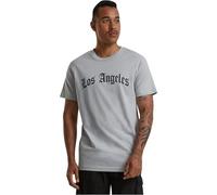 Mister Tee Los Angeles Wording T-Shirts in Gr. L in Grau