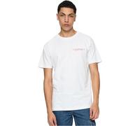 Mister Tee Herren T-Shirt 'Notorious Big Ready To Die' offwhite / schwarz / rot / dunkelbraun / ocker, Größe L, 6723922 Offwhite / Schwarz / Rot / Dunkelbraun / Ocker L