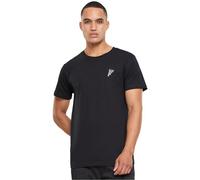 Mister Tee Herren Pizza Tee EMB Black, XL