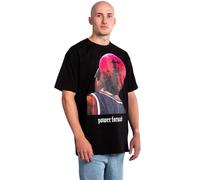 Mister Tee Herren Power Forward Oversize Tee L Black