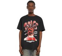 Mister Tee Oversized T-Shirt mit Motiv- und Statement-Print in Black, Größe S