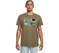 Mister Tee Herren T-Shirt Pray 2.0 Olive Größe S