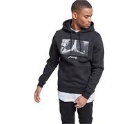 Mister Tee Hoodie Pray mit Print – Herren, Schwarz, 65% Baumwolle/35% Polyester, Gr. L