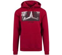 Mister Tee Kapuzenpullover Pray – Herren – Rot – XS