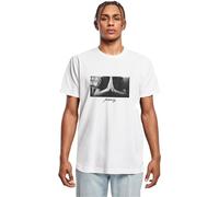 Mister Tee T-Shirt mit Foto-Print in Weiß, Größe XL, Artikelnr. 1223697XL Weiß XL Herren