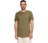 Mister Tee Herren Rose Tee Olive, S