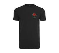 Mister Tee Herren T-Shirt Rose Tee MT557 Schwarz Größe 5XL