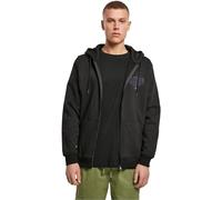 Mister Tee Safely Guarded Heavy Zip Hoodies in Gr. XXL in Schwarz