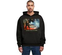 Mister Tee Herren Kapuzenpullover Scarface Little Friend Ultraheavy Oversize Gr. L Schwarz