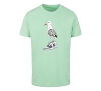 Mister Tee Herren Seagull Sneakers Tee neo Mint, XS