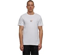 Mister Tee Herren T-Shirt Skull Bear Weiß Größe L