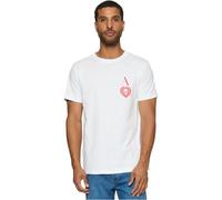 Mister Tee Herren Skull Heart Tee XXL White