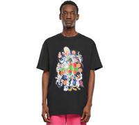 Mister Tee Herren Space Jam Teamwork Oversize Tee Black, XS