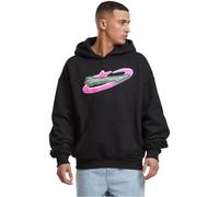 Mister Tee Herren Speed Logo Hoodie XS Black