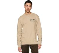 Mister Tee Herren Sweatshirt Cash Only Crewneck darksand M