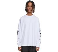 Mister Tee Herren Sweatshirt Collection Cut on Longsleeve White XL