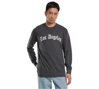 Mister Tee Los Angeles Wording Crewneck in Gr. XL in Grau