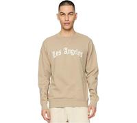 Mister Tee Los Angeles Wording Crewneck in Gr. L in Beige