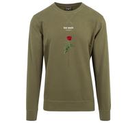 Mister Tee Lost Youth Rose Crewneck in Gr. XS in Olive
